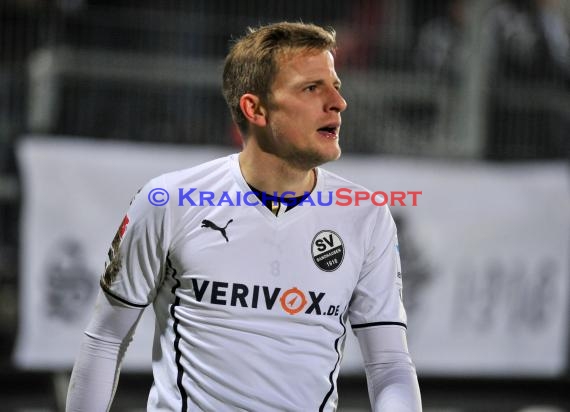 2. Bundesliga SV Sandhausen - FC Erzgebirge Aue im Hardtwaldstadion (© Kraichgausport / Loerz)